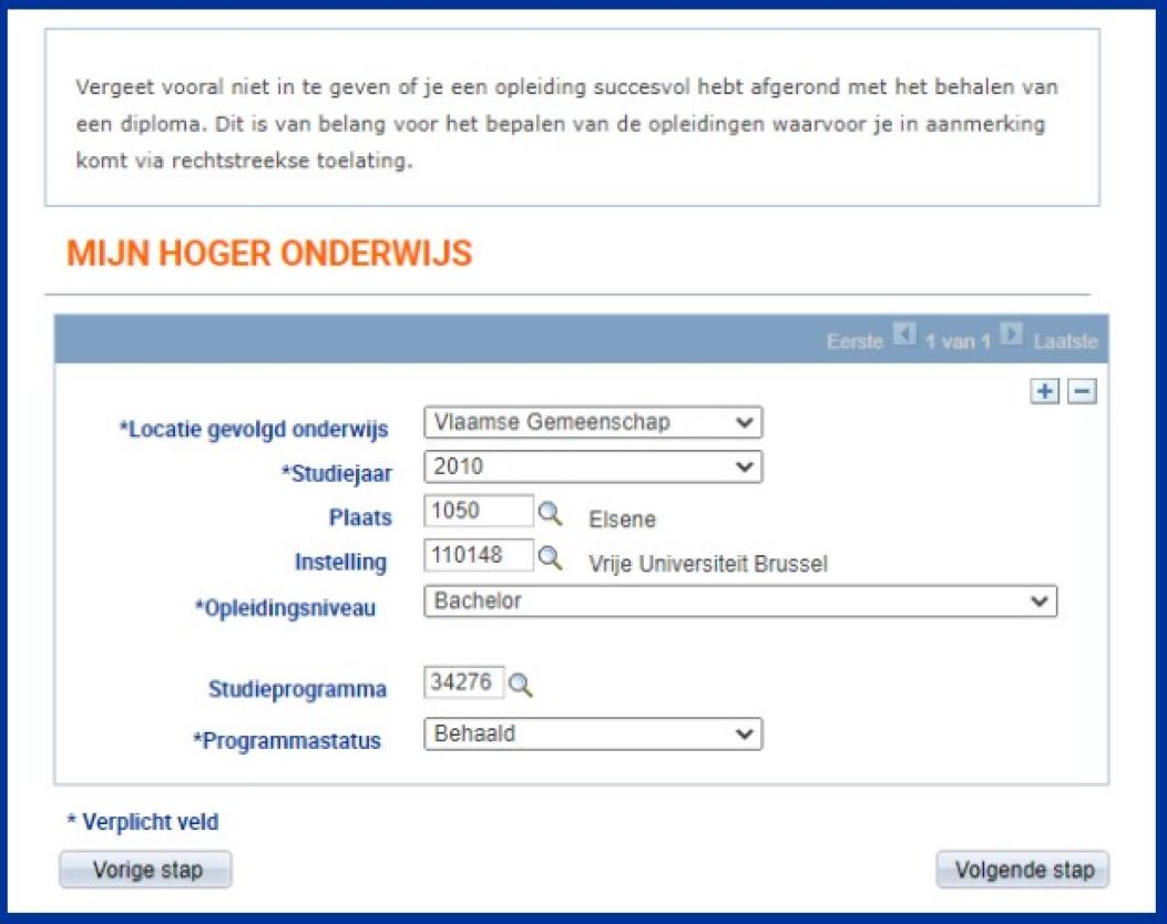 Hoger onderwijs